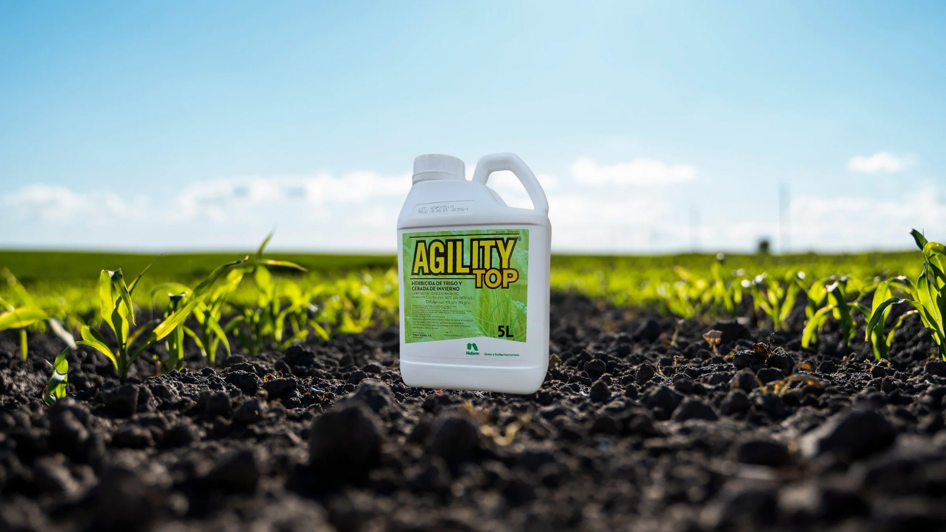 Garrafa de fitosanitario Agility Top